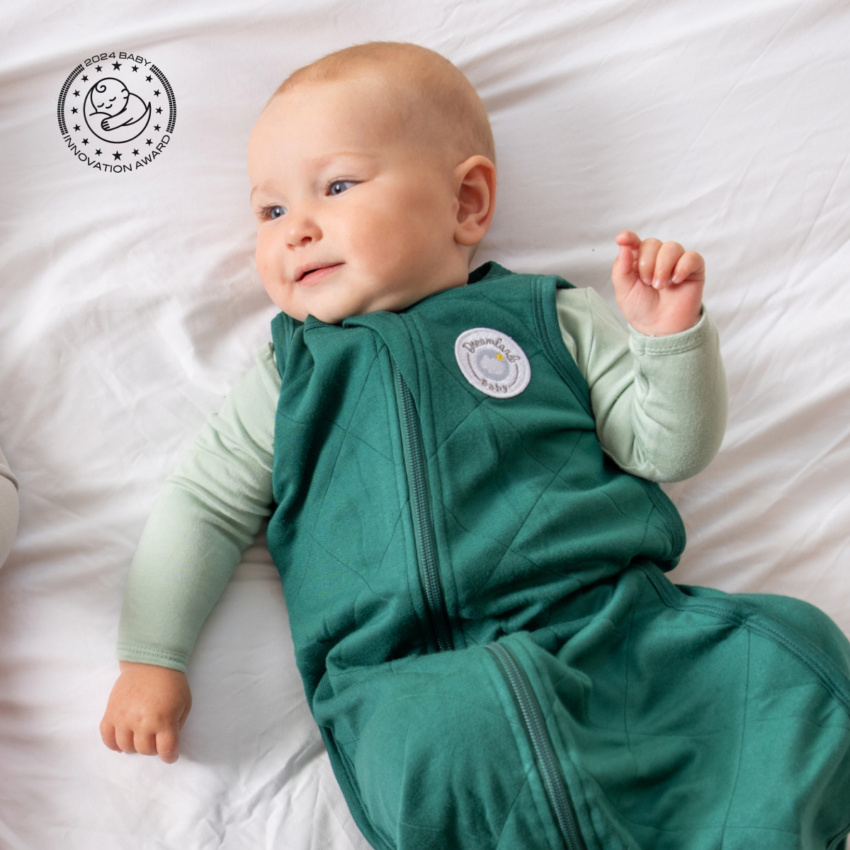 Dreamland Baby - Bamboo Classic Sleep Sack (Non-weighted): Moon Gray / 12 - 24 Months