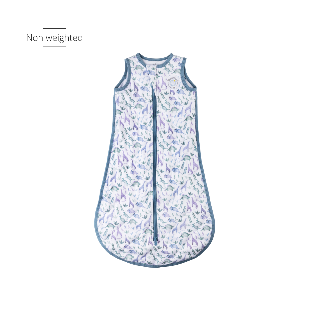 Dreamland Baby - Bamboo Classic Sleep Sack (Non-weighted): Moon Gray / 12 - 24 Months