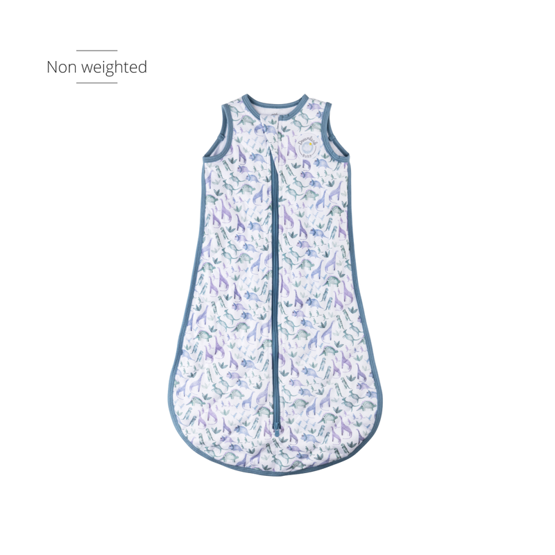 Dreamland Baby - Bamboo Classic Sleep Sack (Non-weighted): Moon Gray / 12 - 24 Months