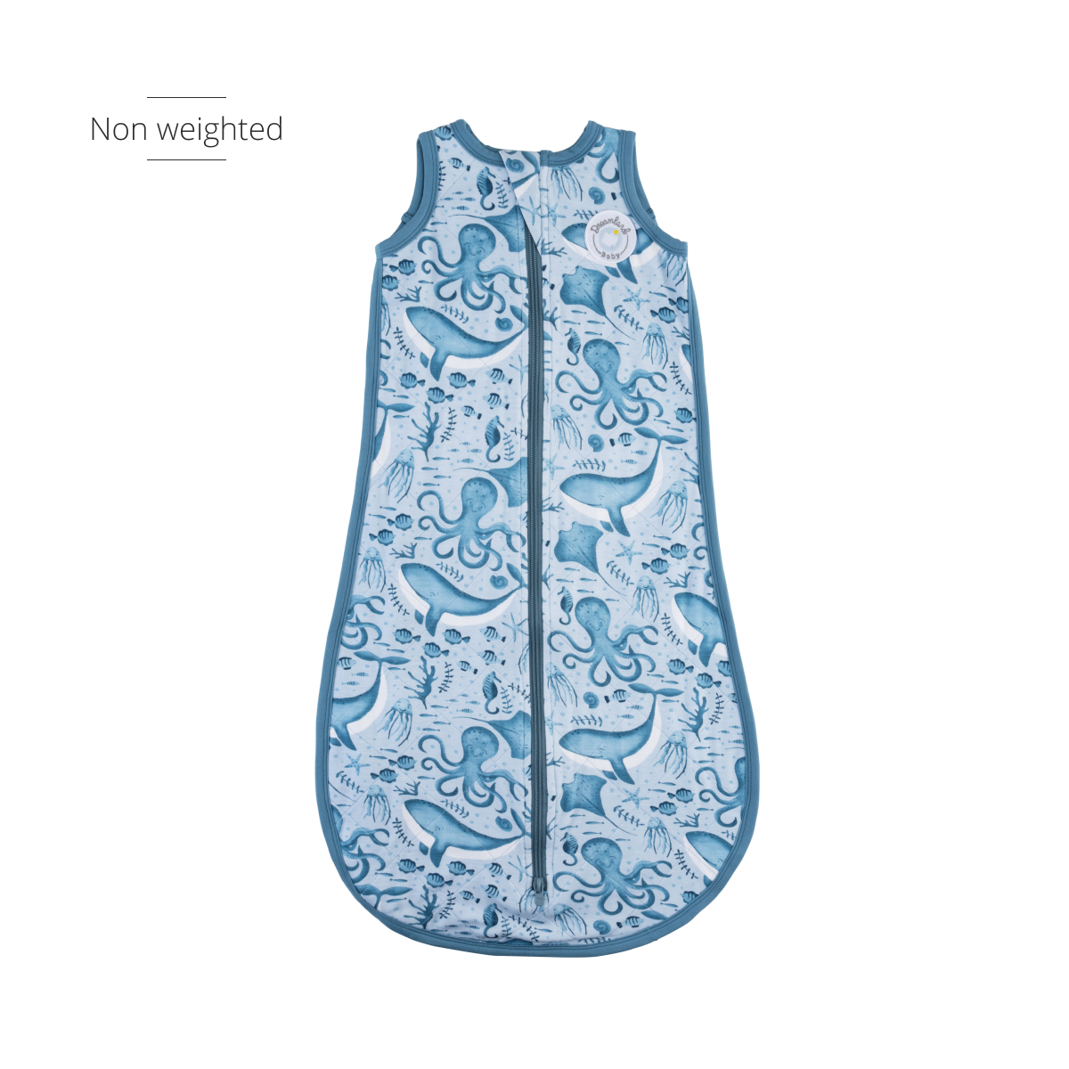 Dreamland Baby - Bamboo Classic Sleep Sack (Non-weighted): Moon Gray / 12 - 24 Months