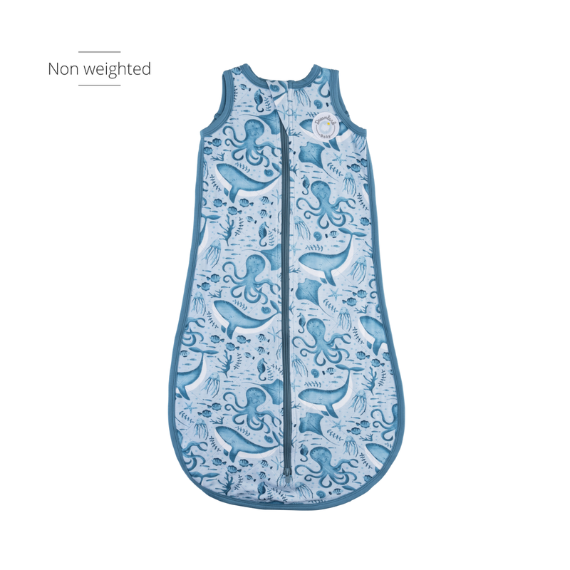 Dreamland Baby - Bamboo Classic Sleep Sack (Non-weighted): Moon Gray / 12 - 24 Months